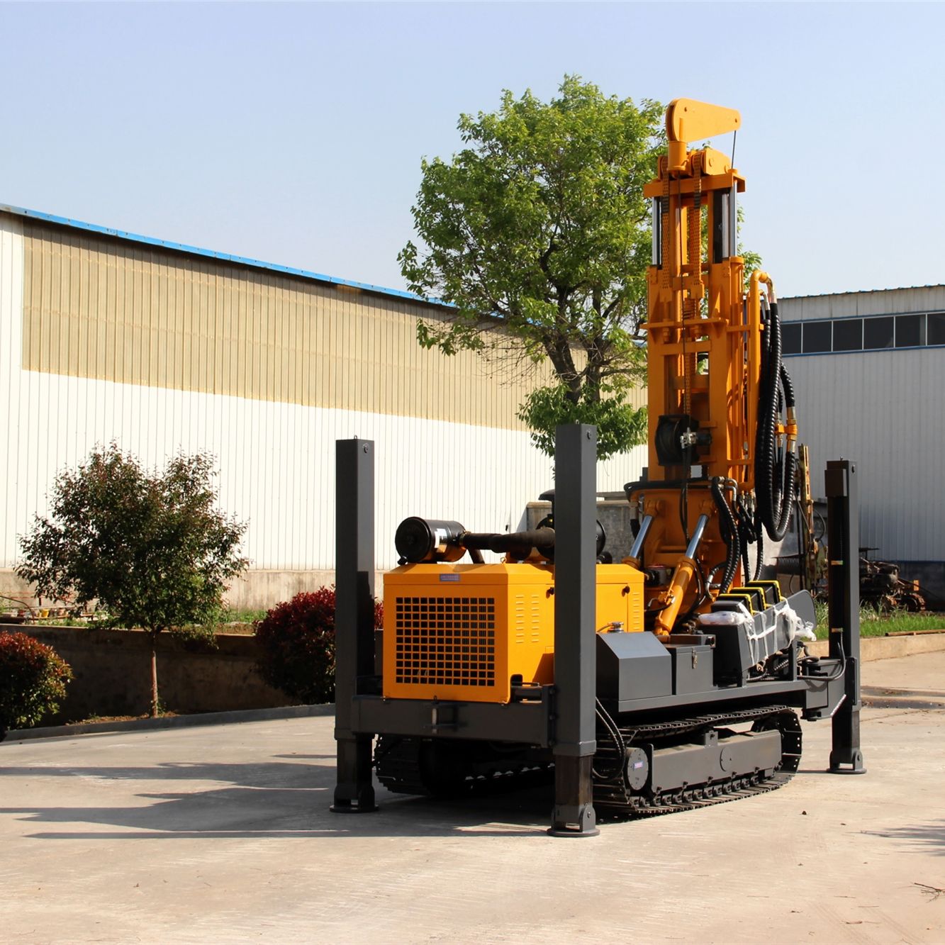 FY300m Depth Powerful Multifunctional Borehole Drilling Rig Water Well Drilling Rig Machine - Image 3